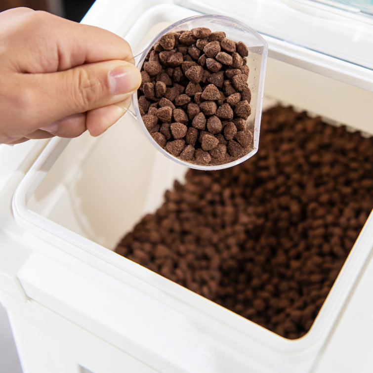 Bulk dog food clearance dispenser